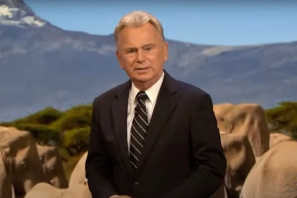 Pat Sajak Pokes Fun at His ‘Wheel of Fortune’ Impression.